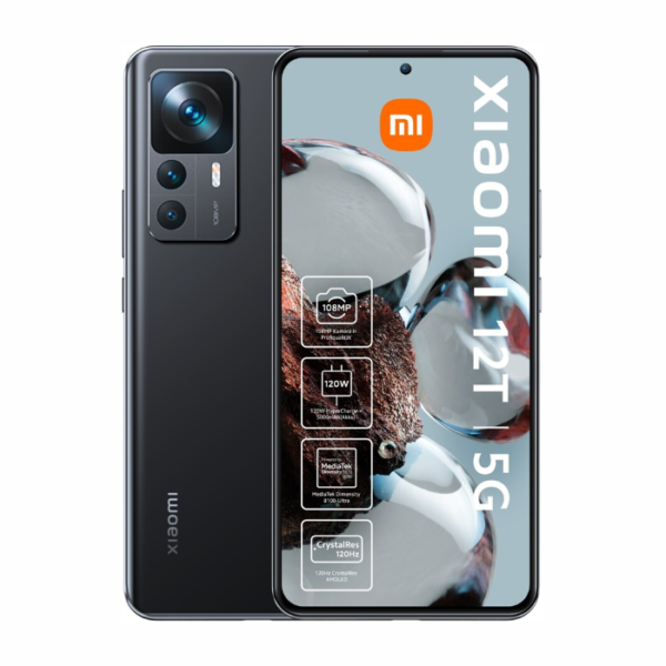 12T 5G Dual SIM 256GB 8GB RAM Black