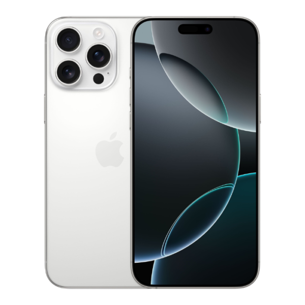 Apple - iPhone 16 Pro Max (5G) 256 Go, Titane Blanc